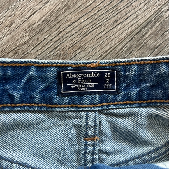 High waisted denim mini skirt - Picture 4 of 4